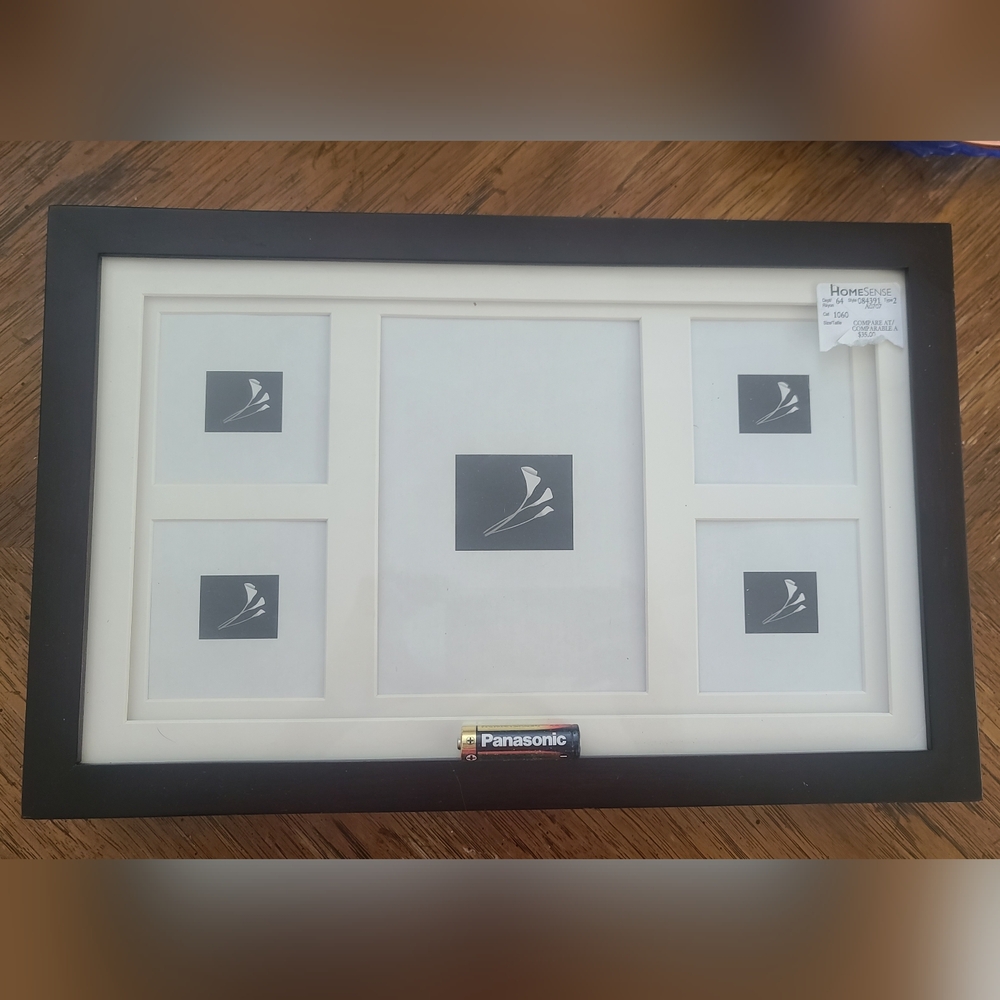 Wood Finished Photo Box and Photo Album